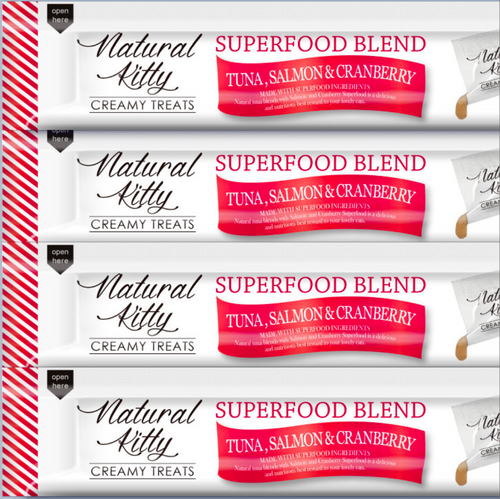 Dodatkowe korzyści superfood z tuńczyka, łososia i żurawiny