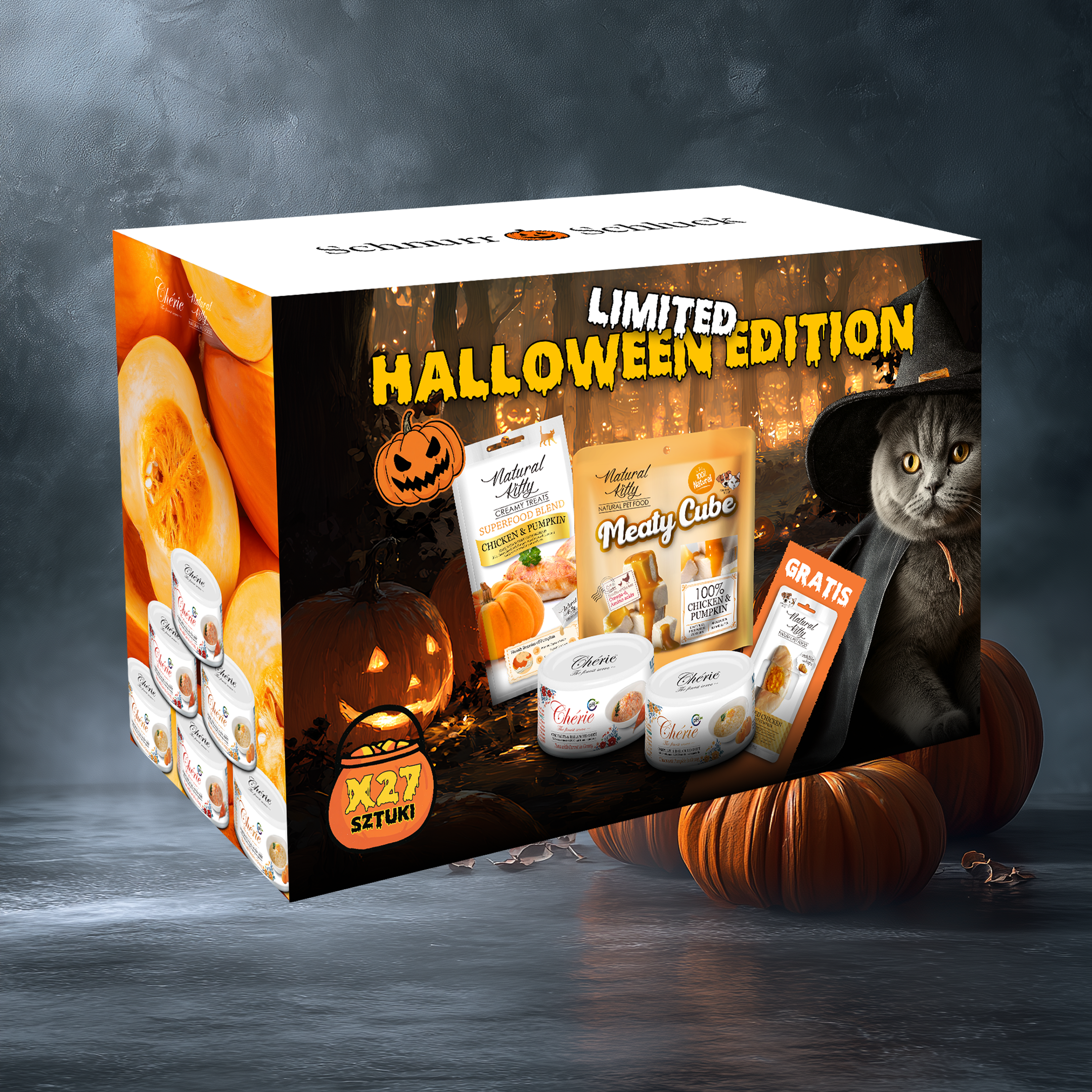 Delicate Pumpkin Menu - Limited Halloween Edition