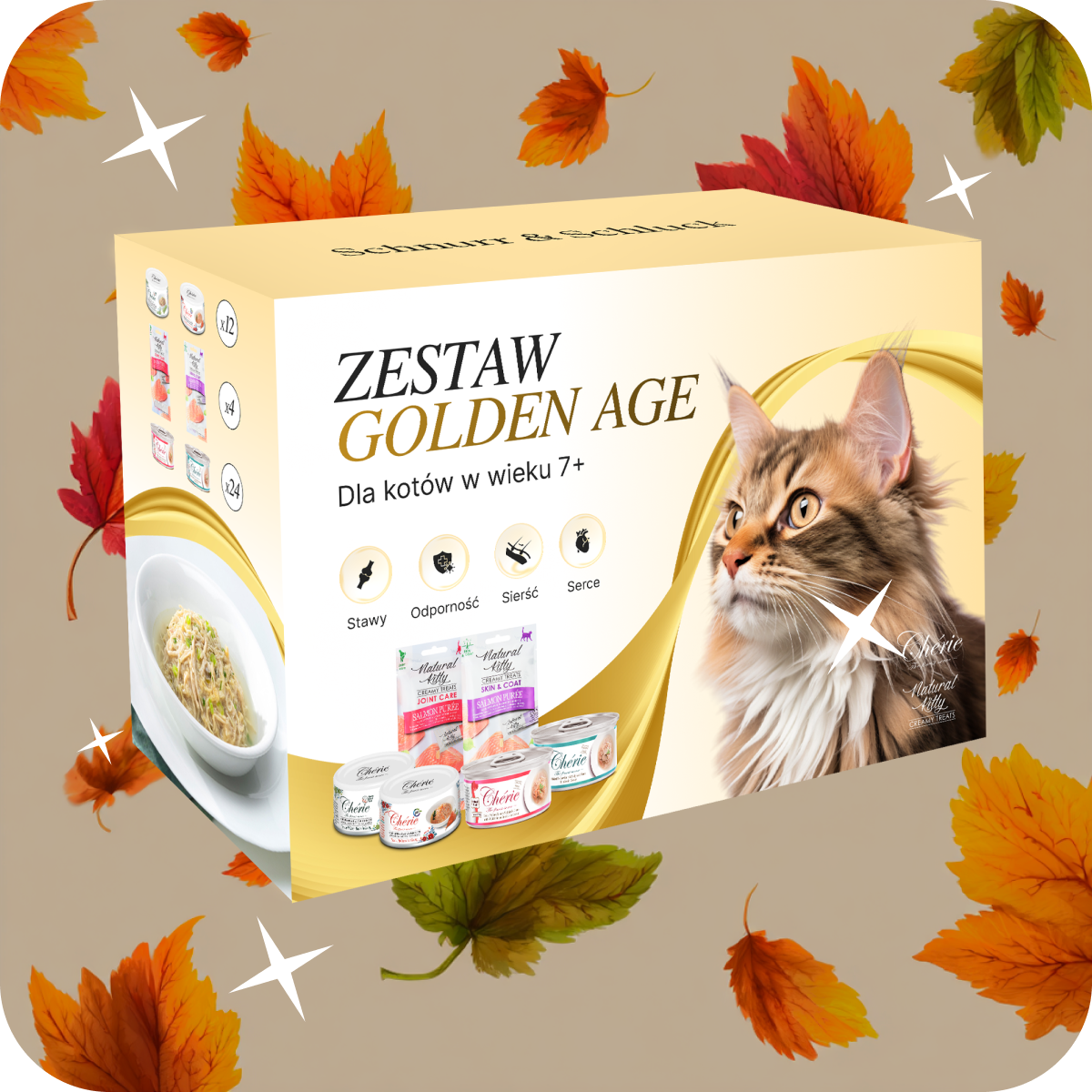 Zestaw Golden Age + Gratis Filet Łosoś