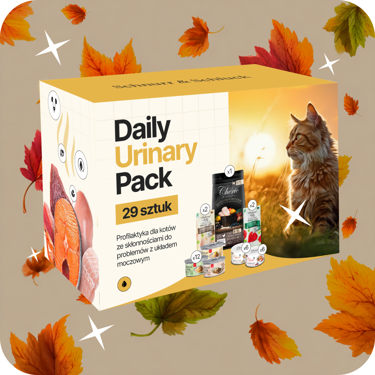 Daily Urinary Pack | codzienna profilaktyka zdrowia układu moczowego + Gratis  Filet Tilapia
