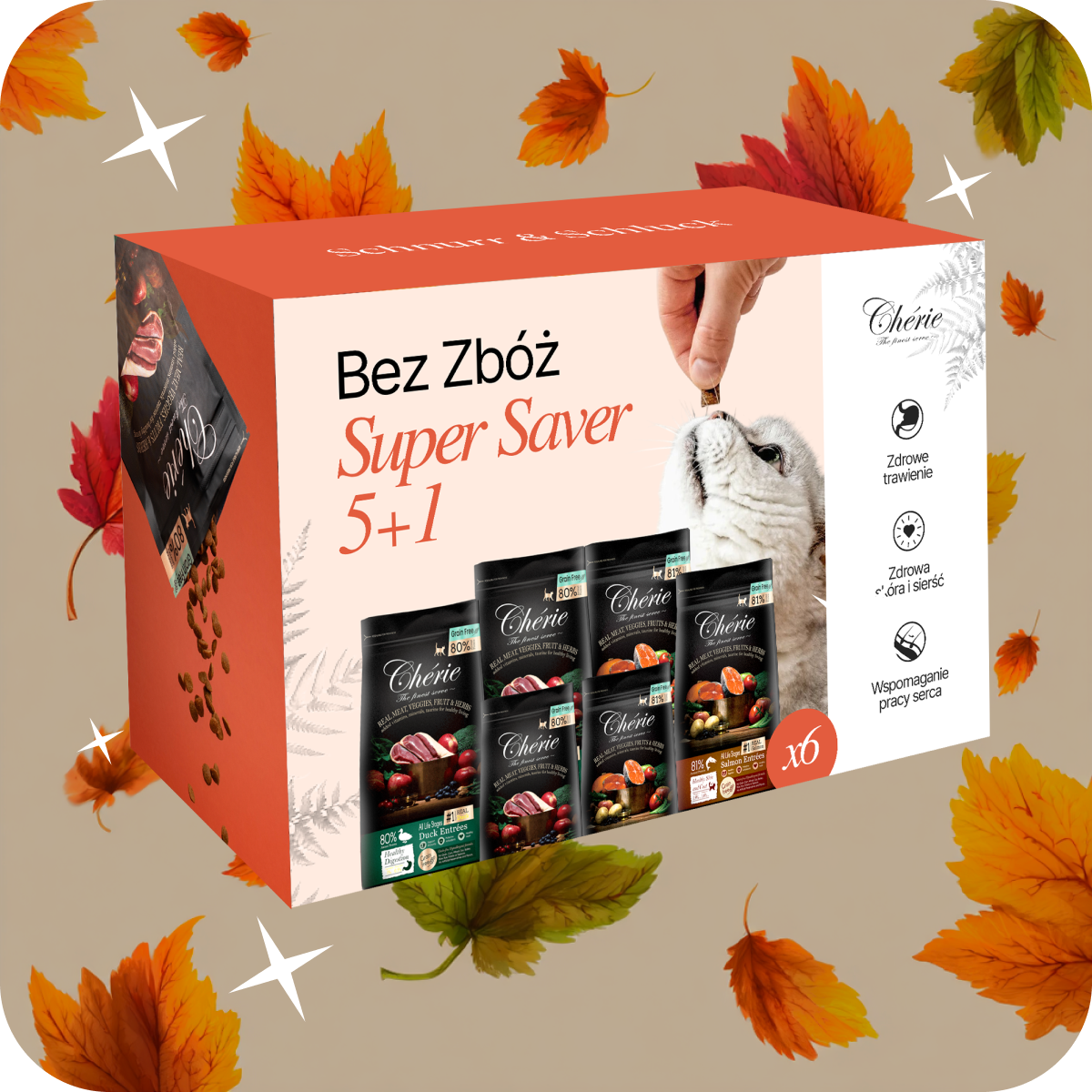 Bez Zbóż | Super Saver + Gratis Sucha Karma 400g