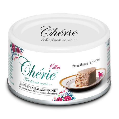 Pettric Chérie Kitten Dieta Specjalna Mus Tuńczyka 80 g.