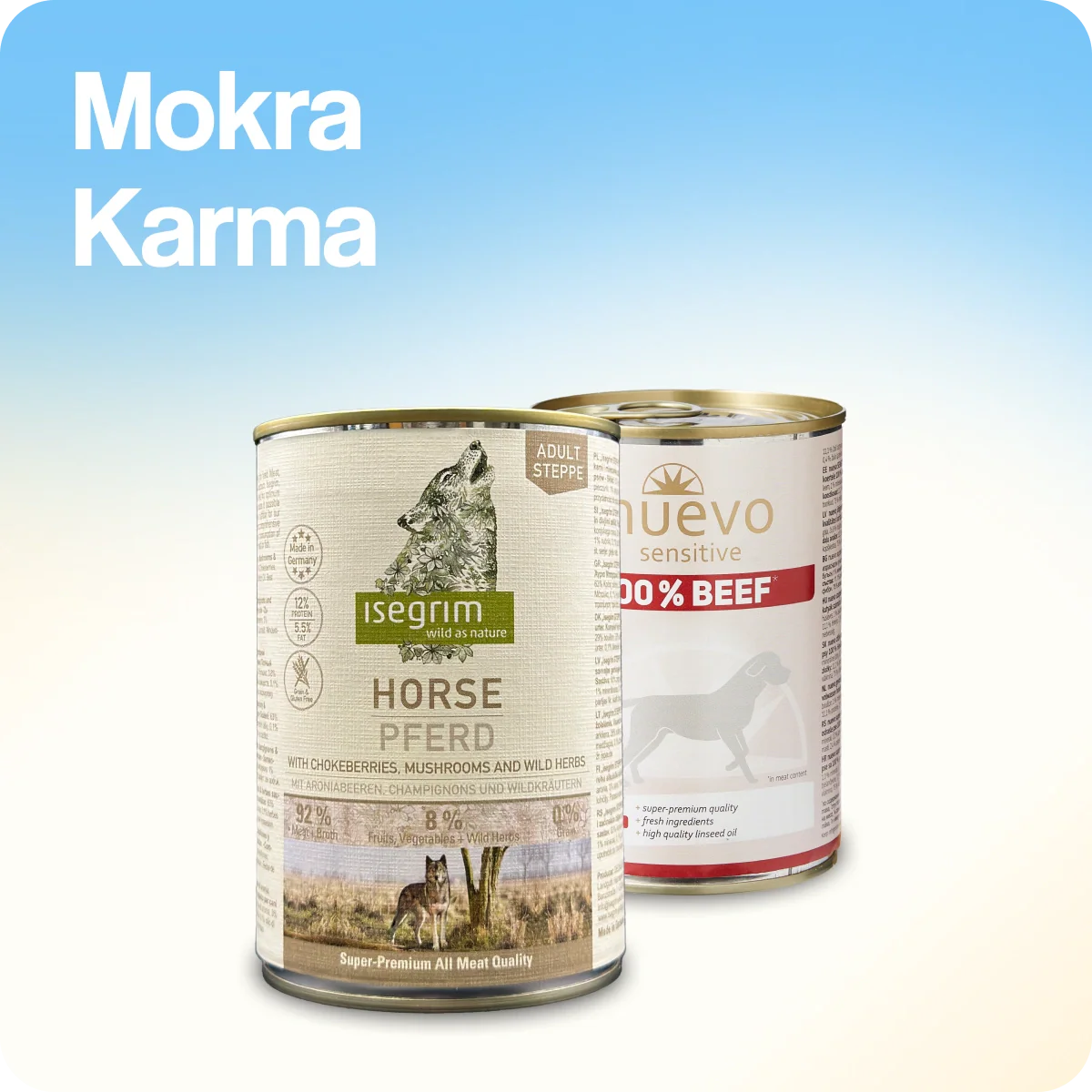 Mokra karma dla psów