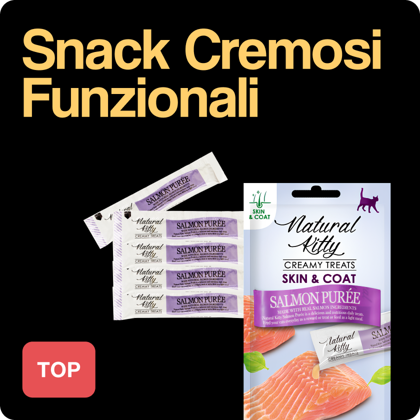 Natural Kitty naturalne funkcjonalne kremowe przysmaki dla kotów