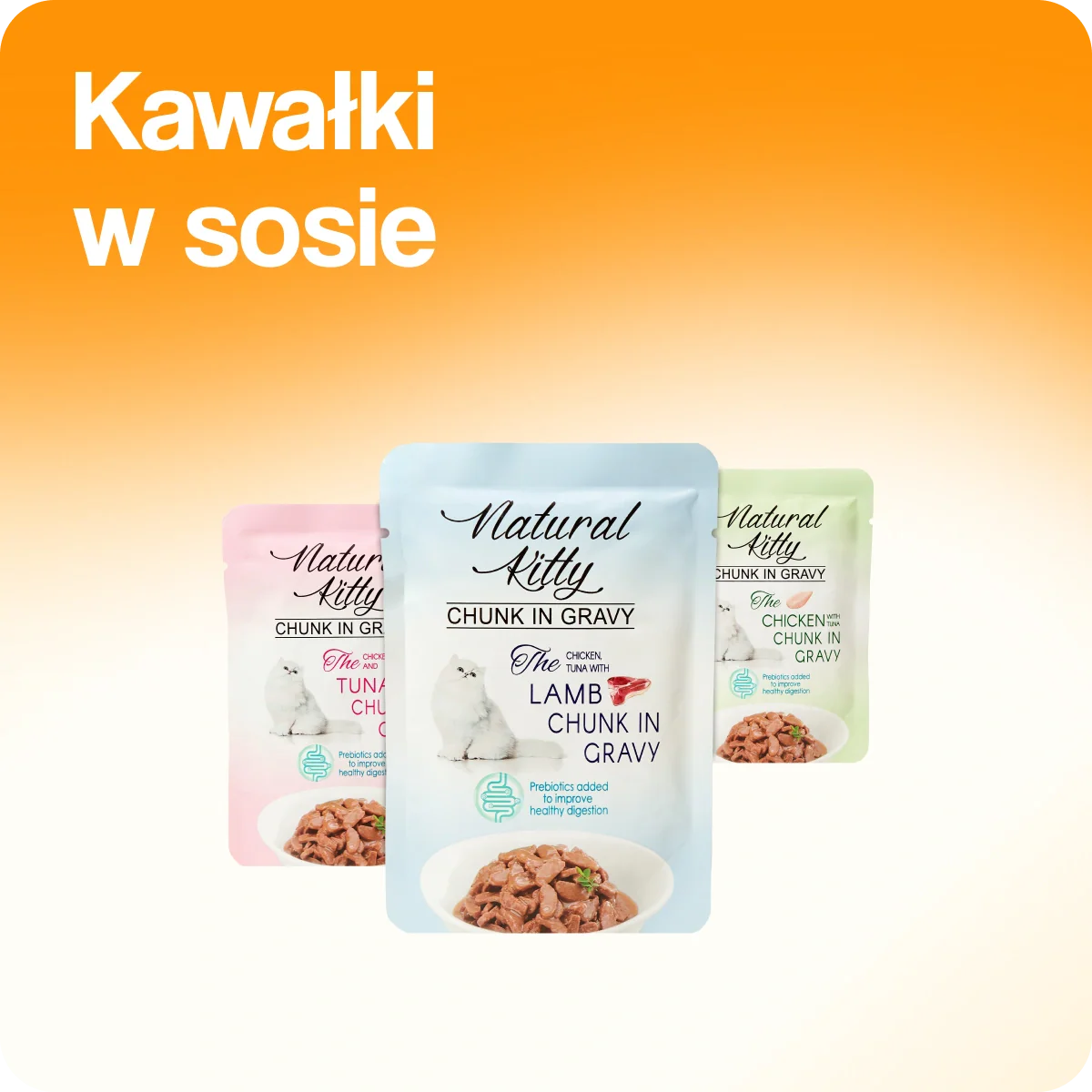Natural Kitty Kawałki w sosie