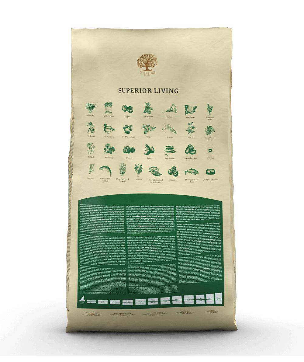 ESSENTIAL SUPERIOR LIVING DUŻE RASY 10KG