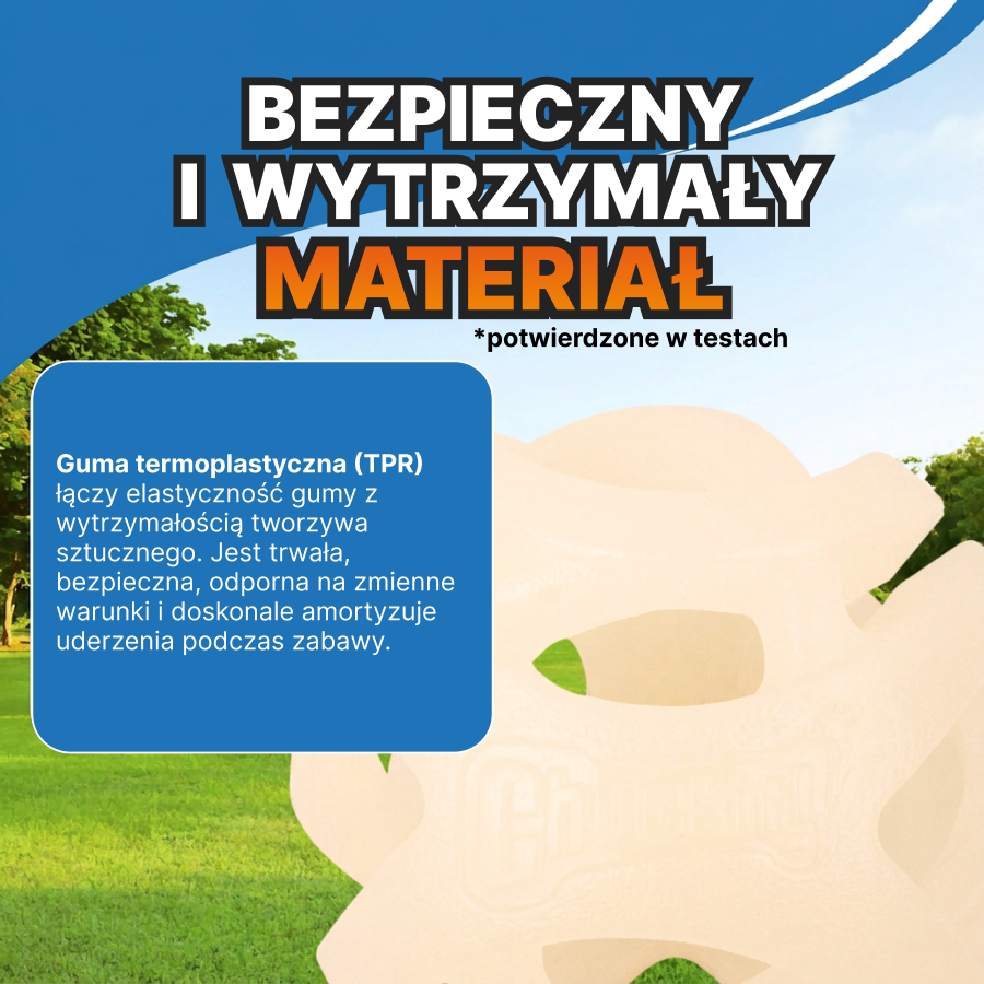 ChuckIt! Zestaw 2 piłek Air Glow dla psa | Sport i zabawa | Świecą w ciemności, rozmiar S