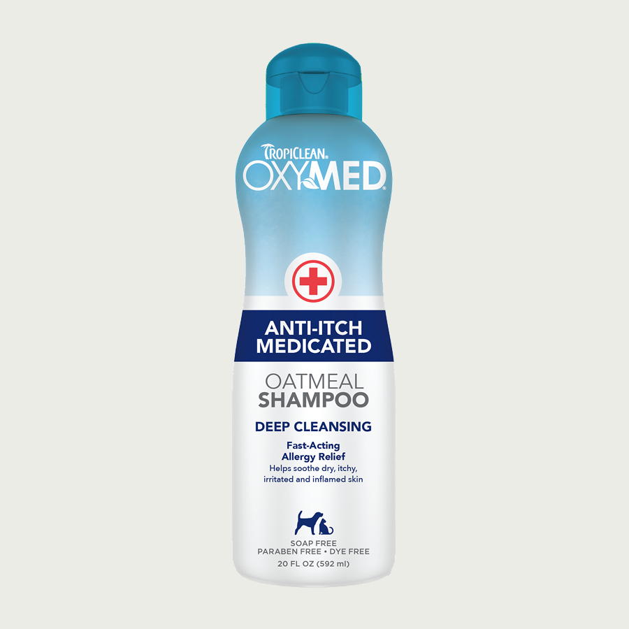 TropiClean OxyMed Szampon Anti Itch | dla Kota i Psa | 355ml