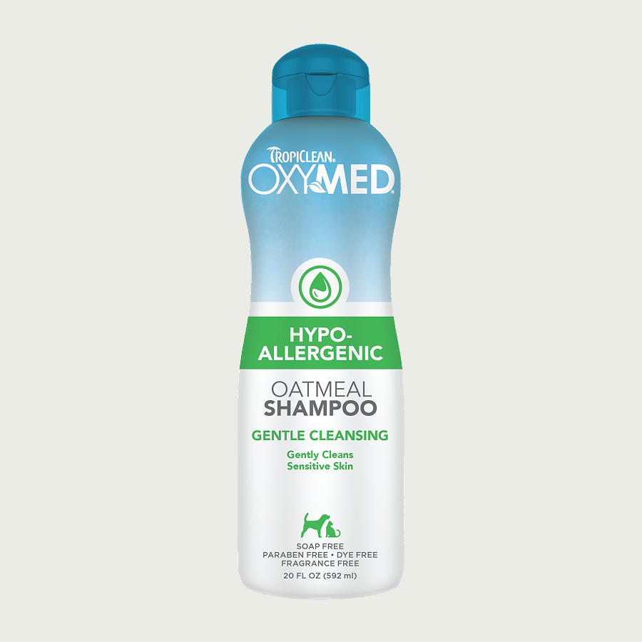 TropiClean OxyMed Szampon Hypoallergenic | dla Kota i Psa | 355ml