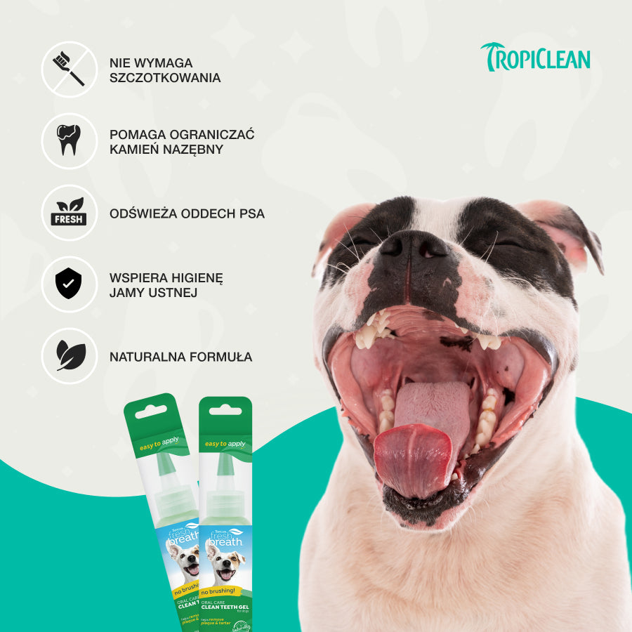TropiClean Żel do Zębów Original | dla Psa | 59ml