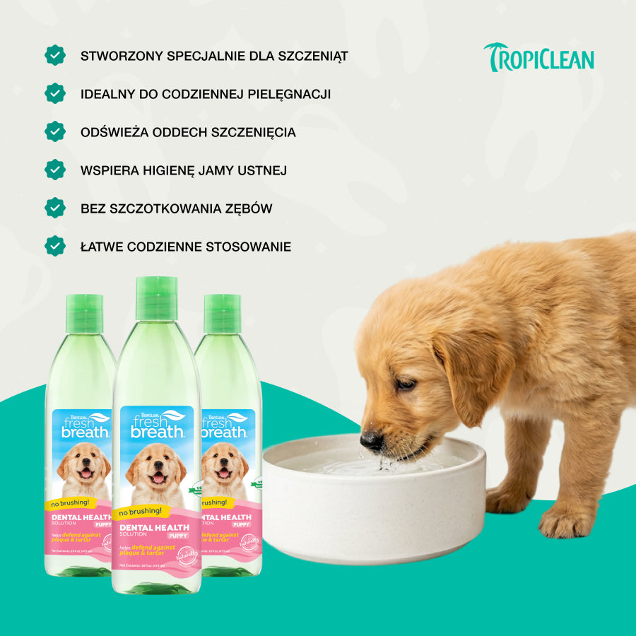 TropiClean Dodatek do Wody |  Puppy | 473ml