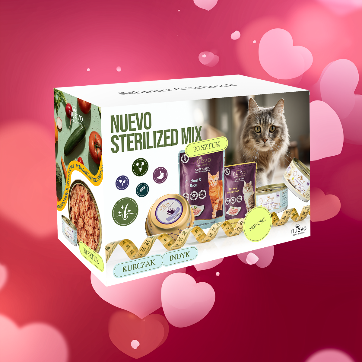 Nuevo Sterilized Mix | dla kotów sterylizowanych