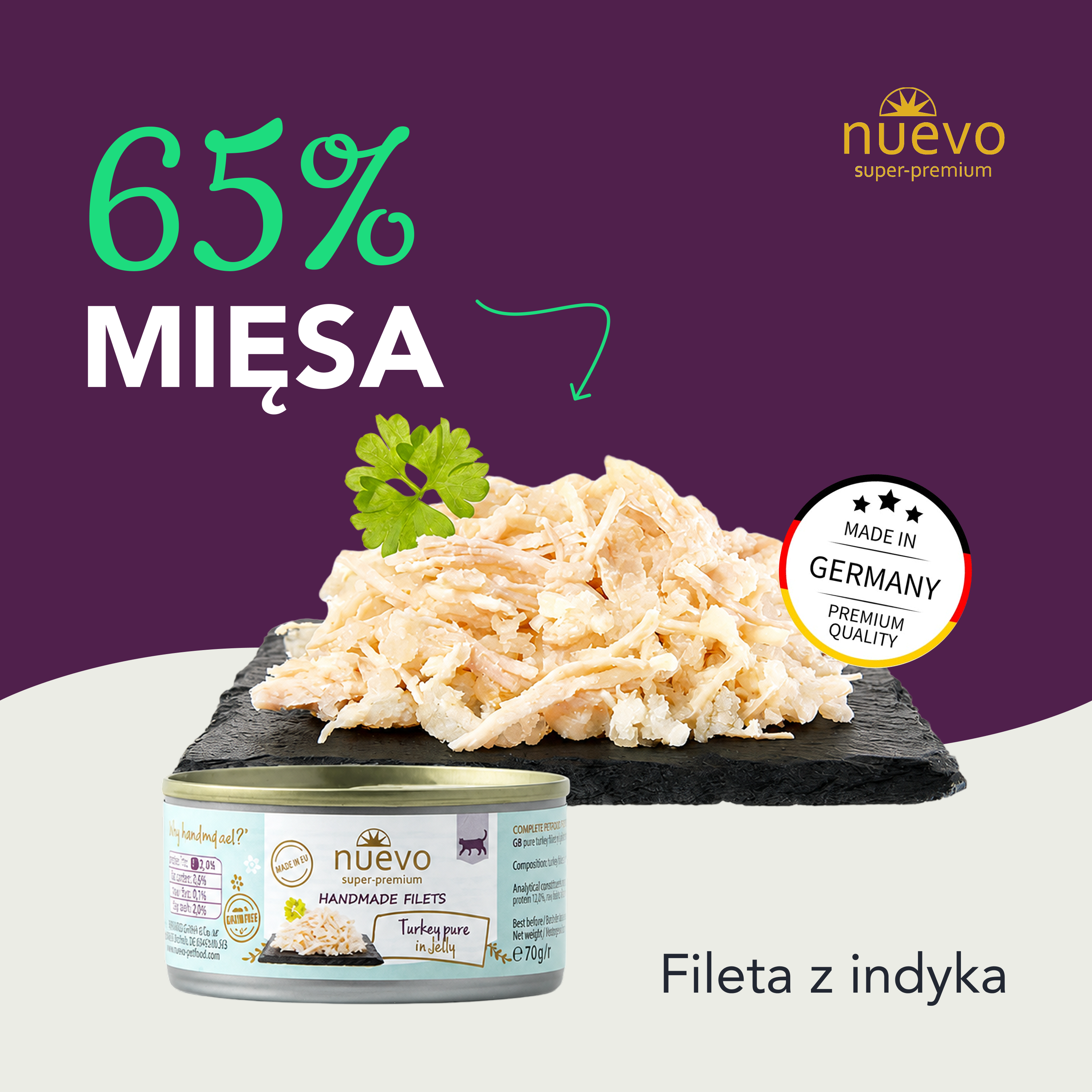nuevo Kot handmade Indyk | 70g