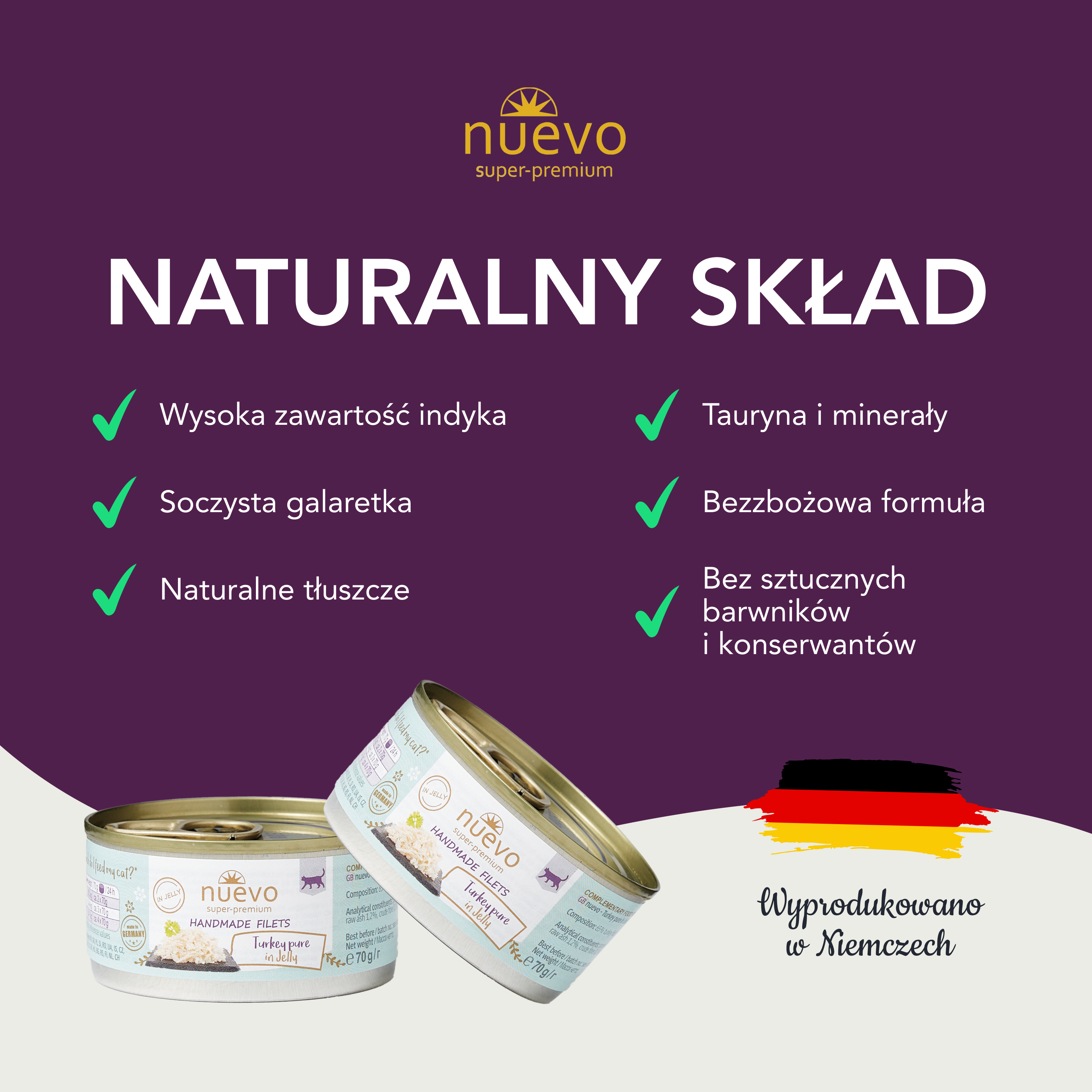 nuevo Kot handmade Indyk | 70g