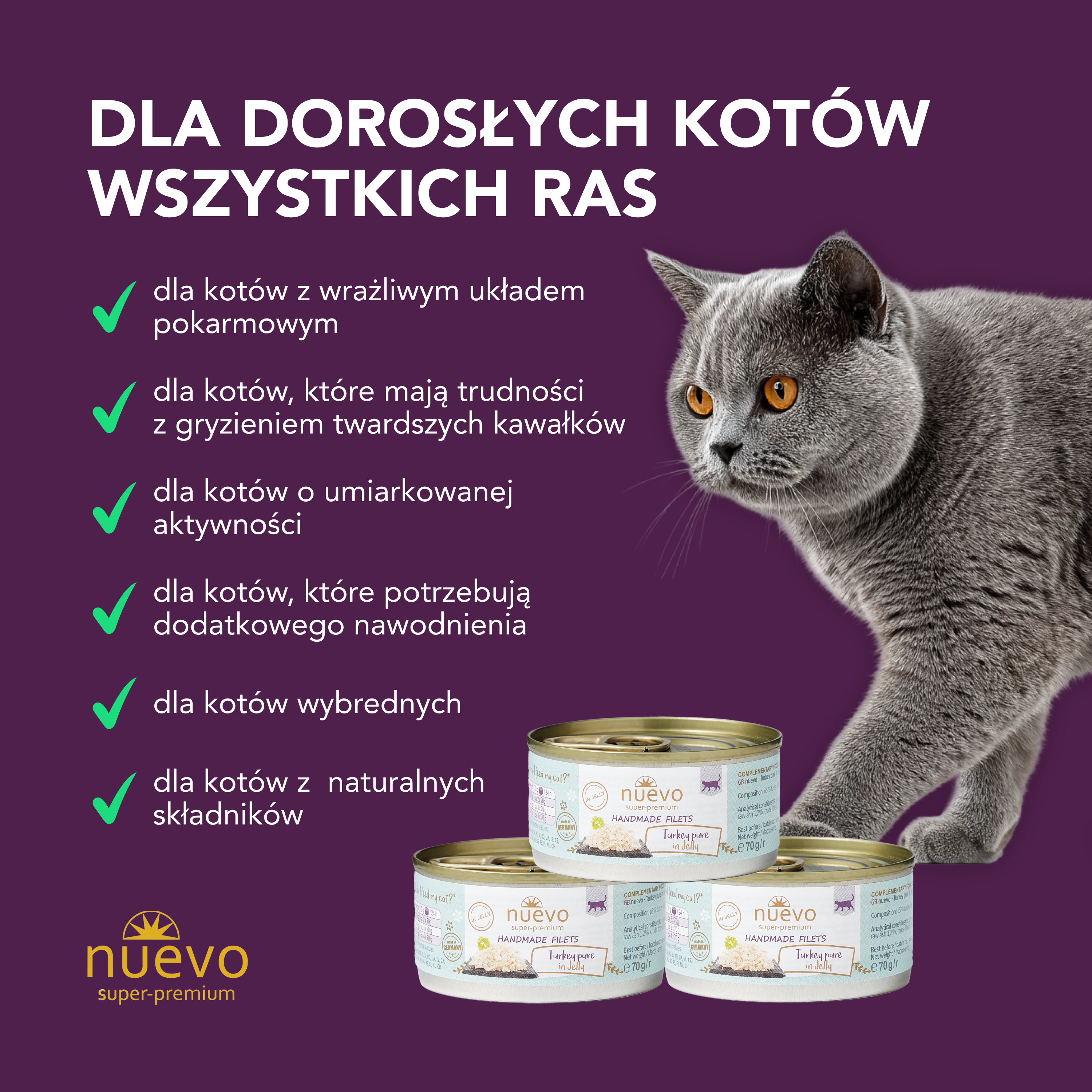 nuevo Kot handmade Indyk | 70g
