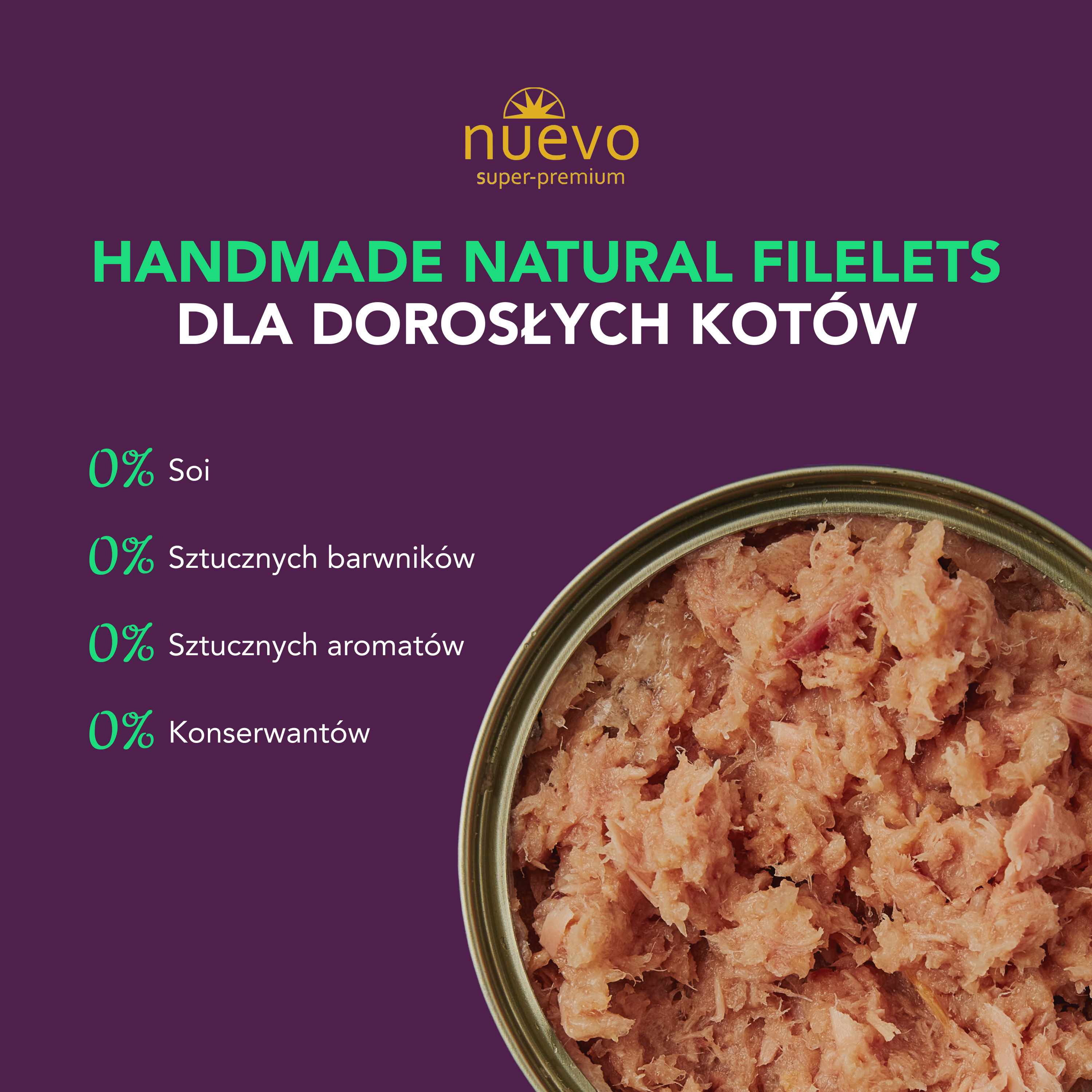 nuevo Kot handmade Tuńczyk | 70g