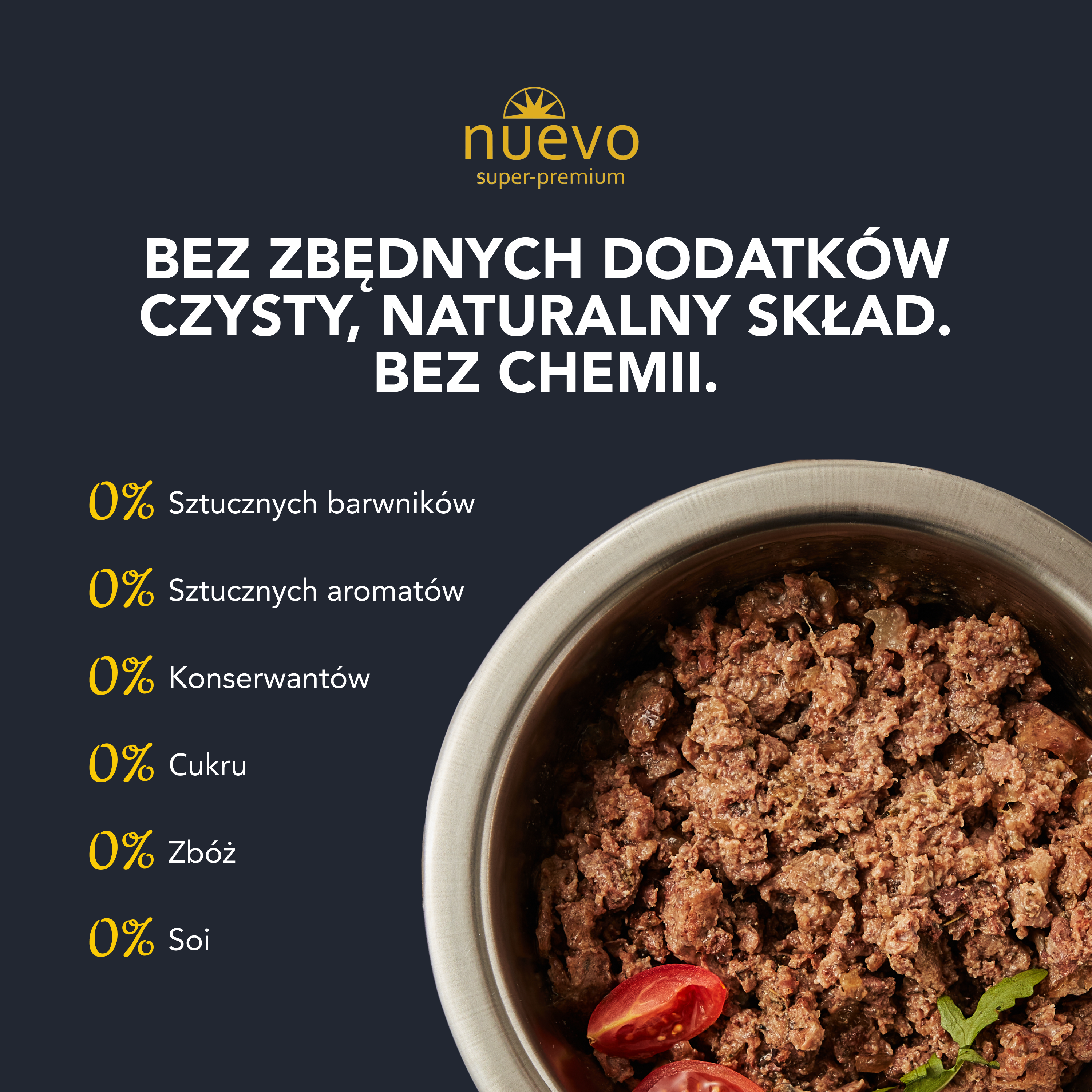 nuevo Kot puszka Wołowina | Dorosły | 200g