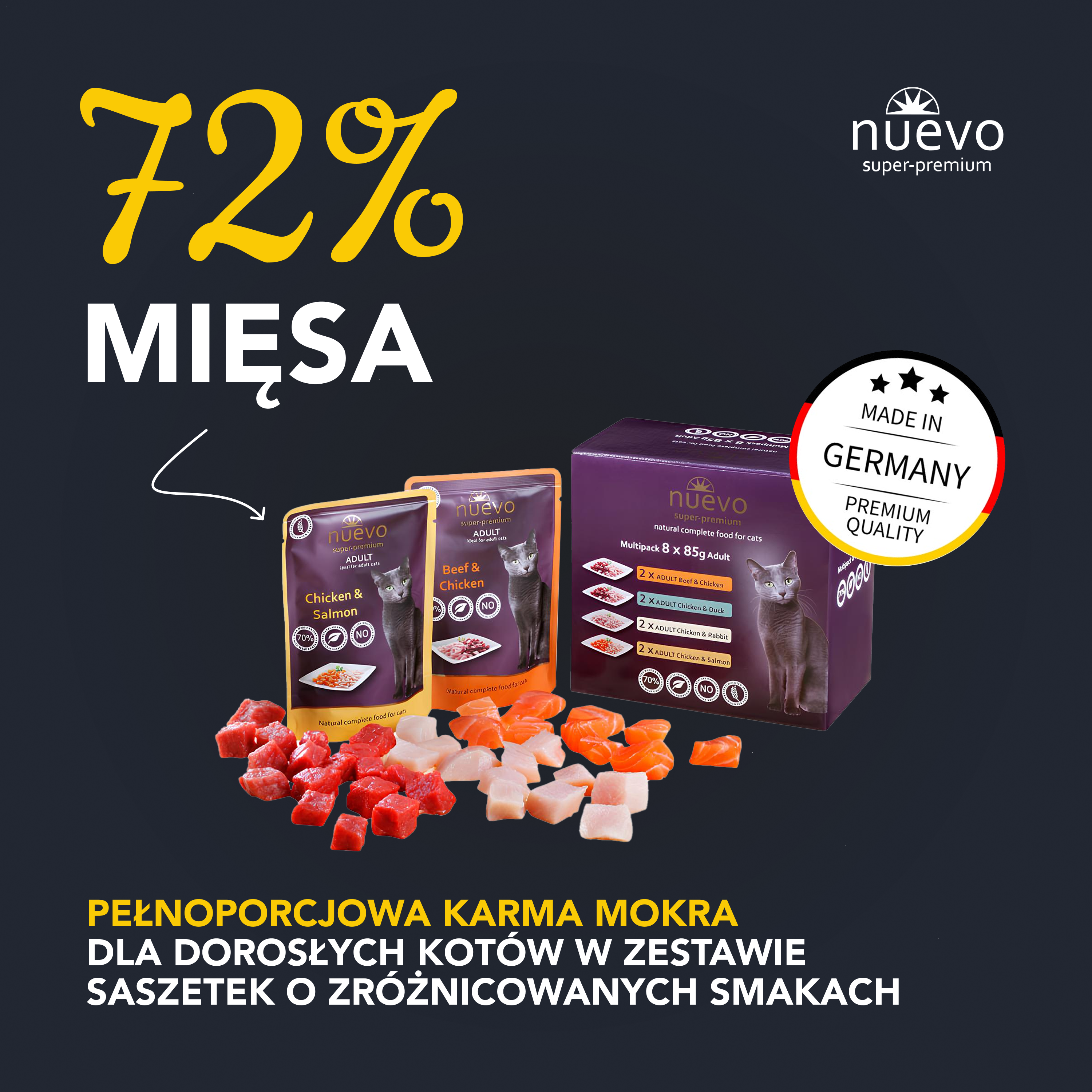 nuevo Multipack Kot 8x85g