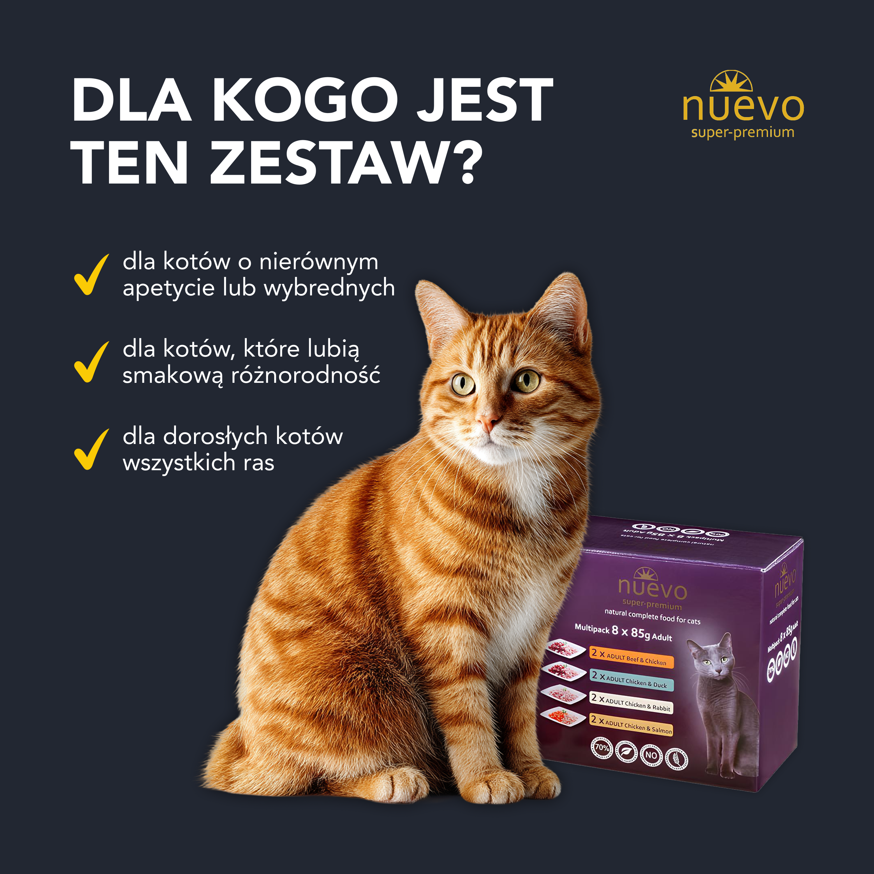 nuevo Multipack Kot 8x85g
