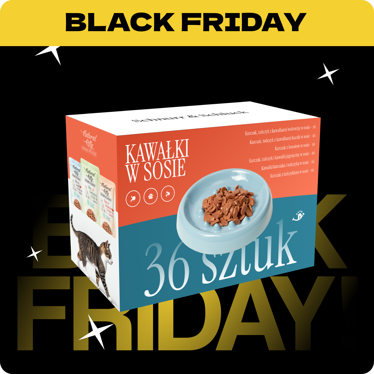 Natural Kitty Chunk in Gravy | Black Friday