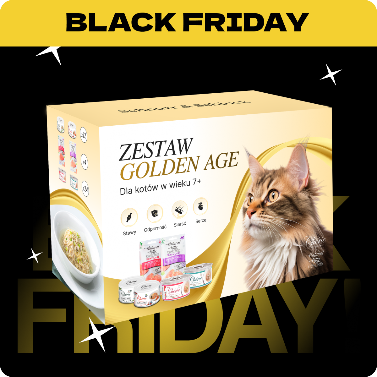 Zestaw Golden Age + Gratis Filet Łosoś