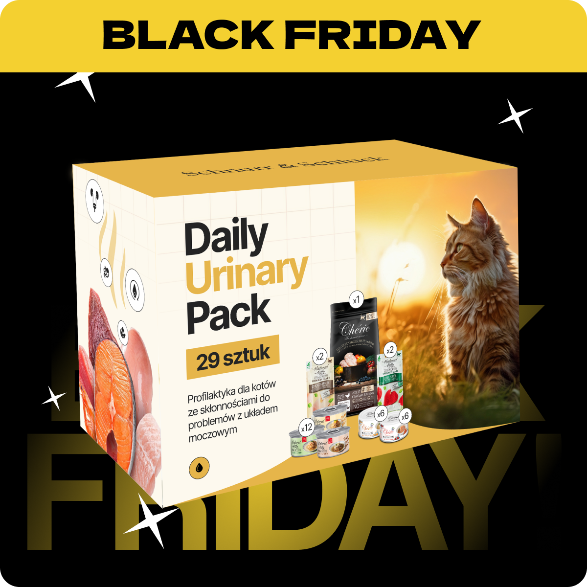 Daily Urinary Pack | codzienna profilaktyka zdrowia układu moczowego + Gratis  Filet Tilapia | Black Friday