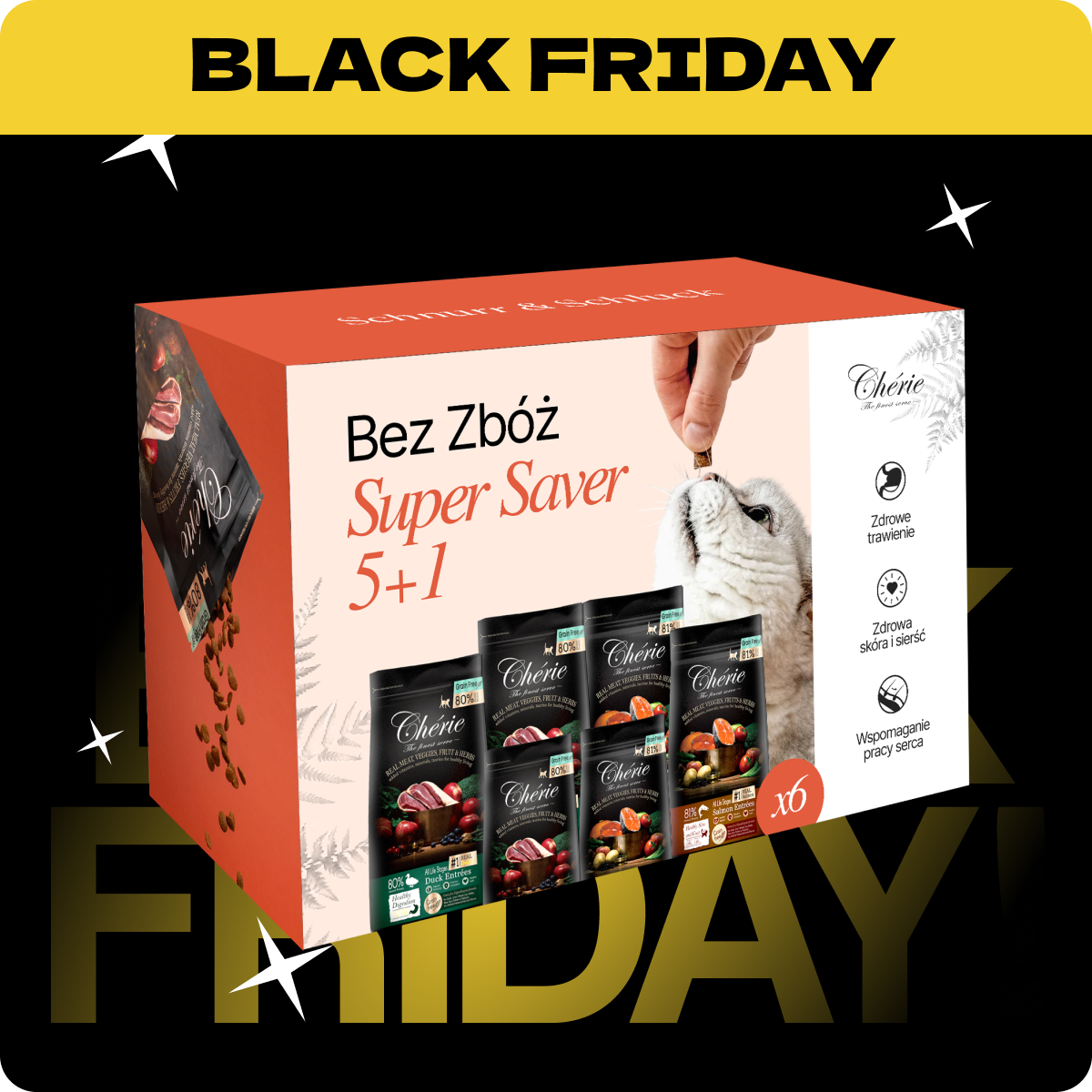 Bez Zbóż | Super Saver + Gratis Sucha Karma 400g