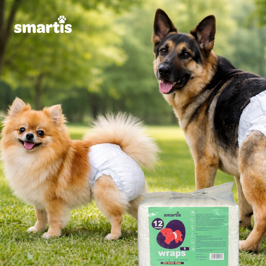 Smartis Pielucha dla Psów S | 2-6 kg | 12 szt