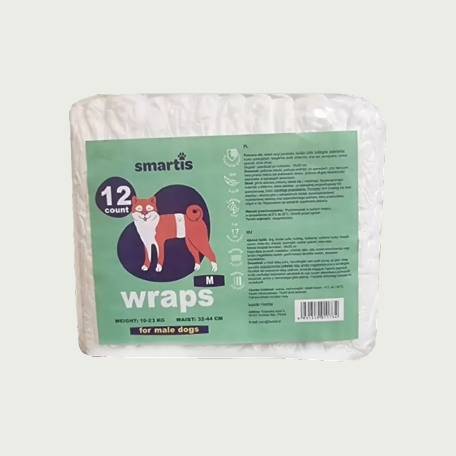 Smartis | Pielucha | dla Psów M | 44x 10 cm | 12 szt