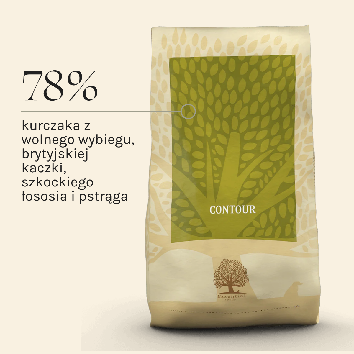 Essential Contour dla Psa | Bez zbóż, 10kg