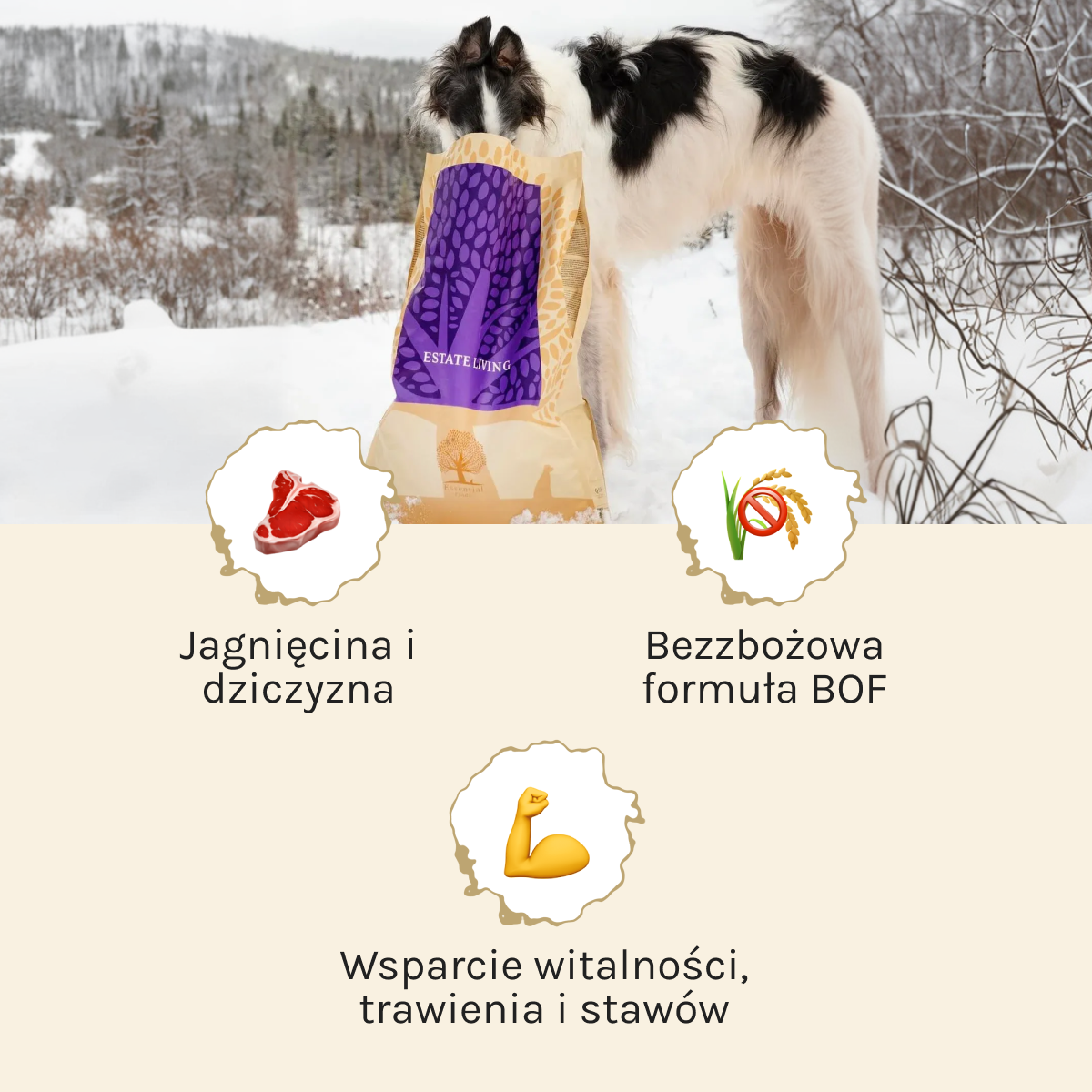 Essential Estate Living dla Psa | Bez zbóż, 10kg