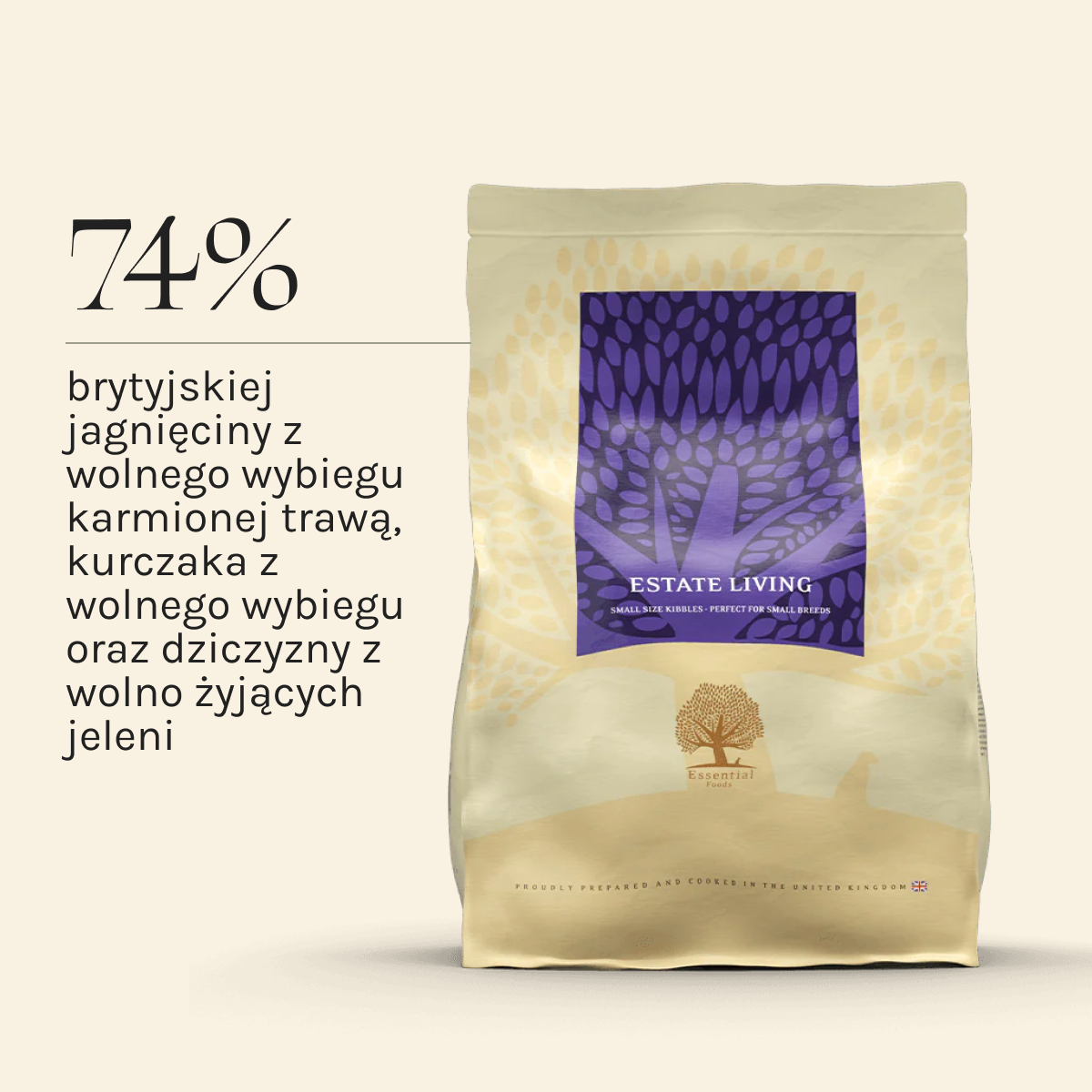 Essential Estate Living dla Psa | Bez zbóż, 2,5kg