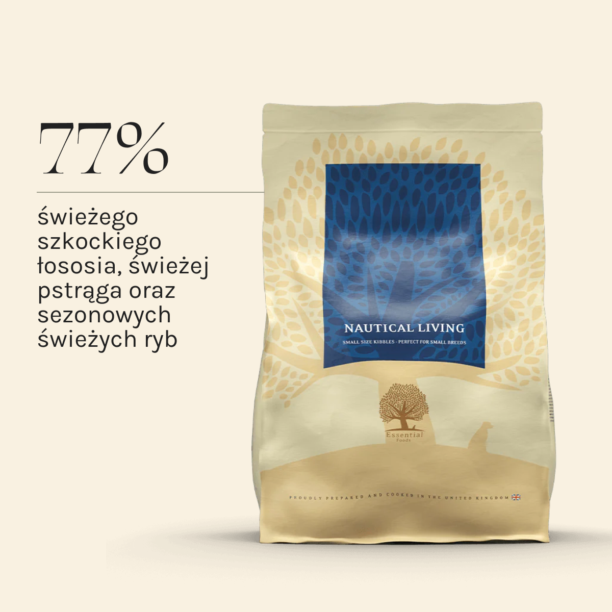 Essential Nautical Living dla Psa | Bez zbóż, Adult, 2,5kg