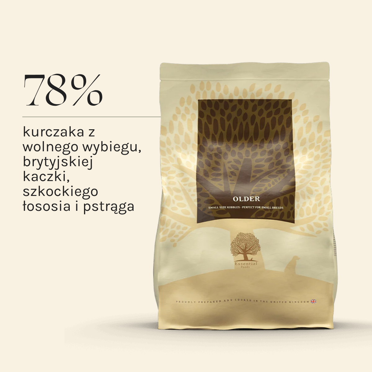 Essential Older dla Psa | Bez zbóż, Senior, 2,5kg