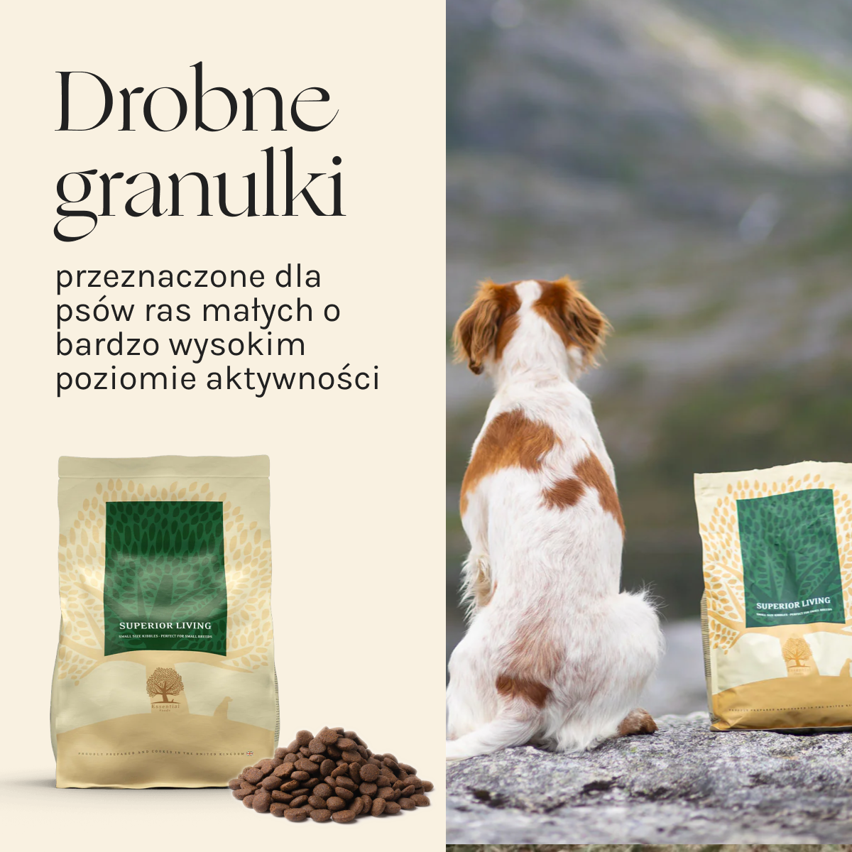Essential Superior Living dla Psa | Bez zbóż, Adult, 2,5kg