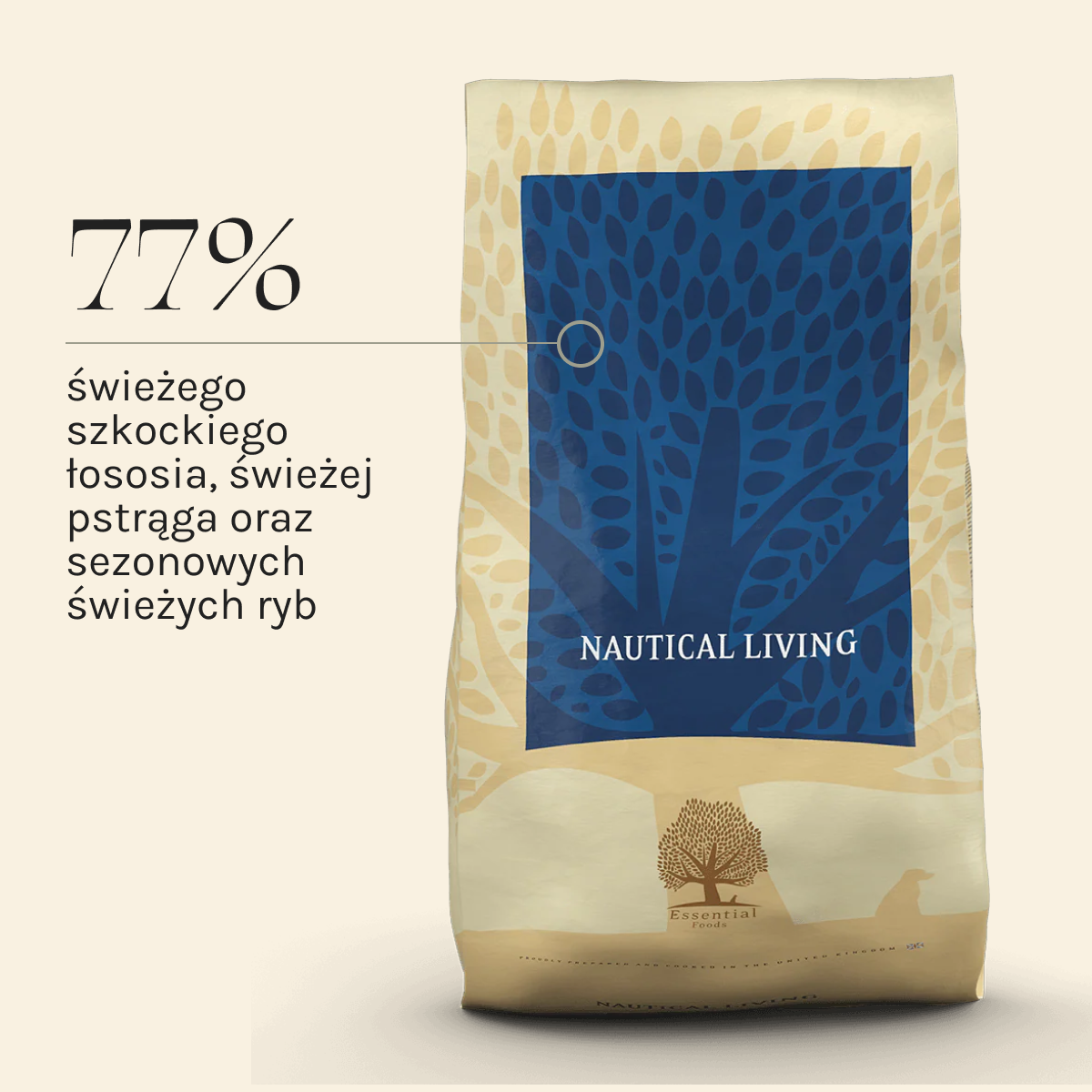 Essential Nautical Living dla Psa | Bez zbóż, Adult, 10kg