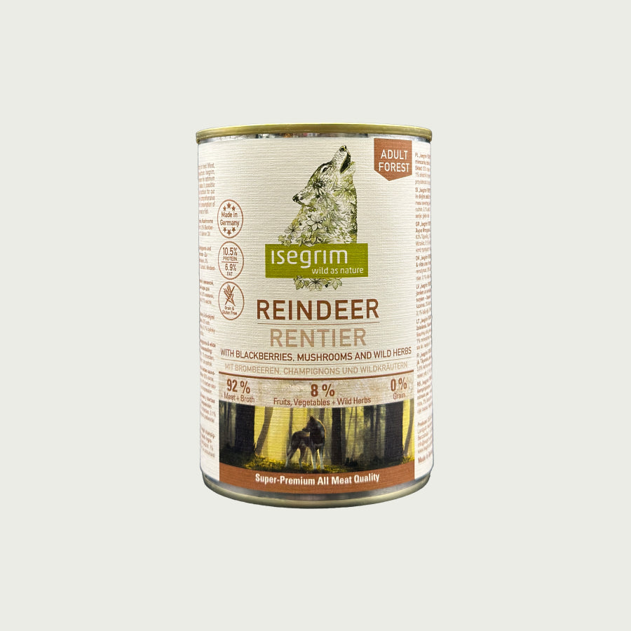 Isegrim Mieso z Renifera + Jezyny, Grzyby i Dzikie zioła | Adult 800g
