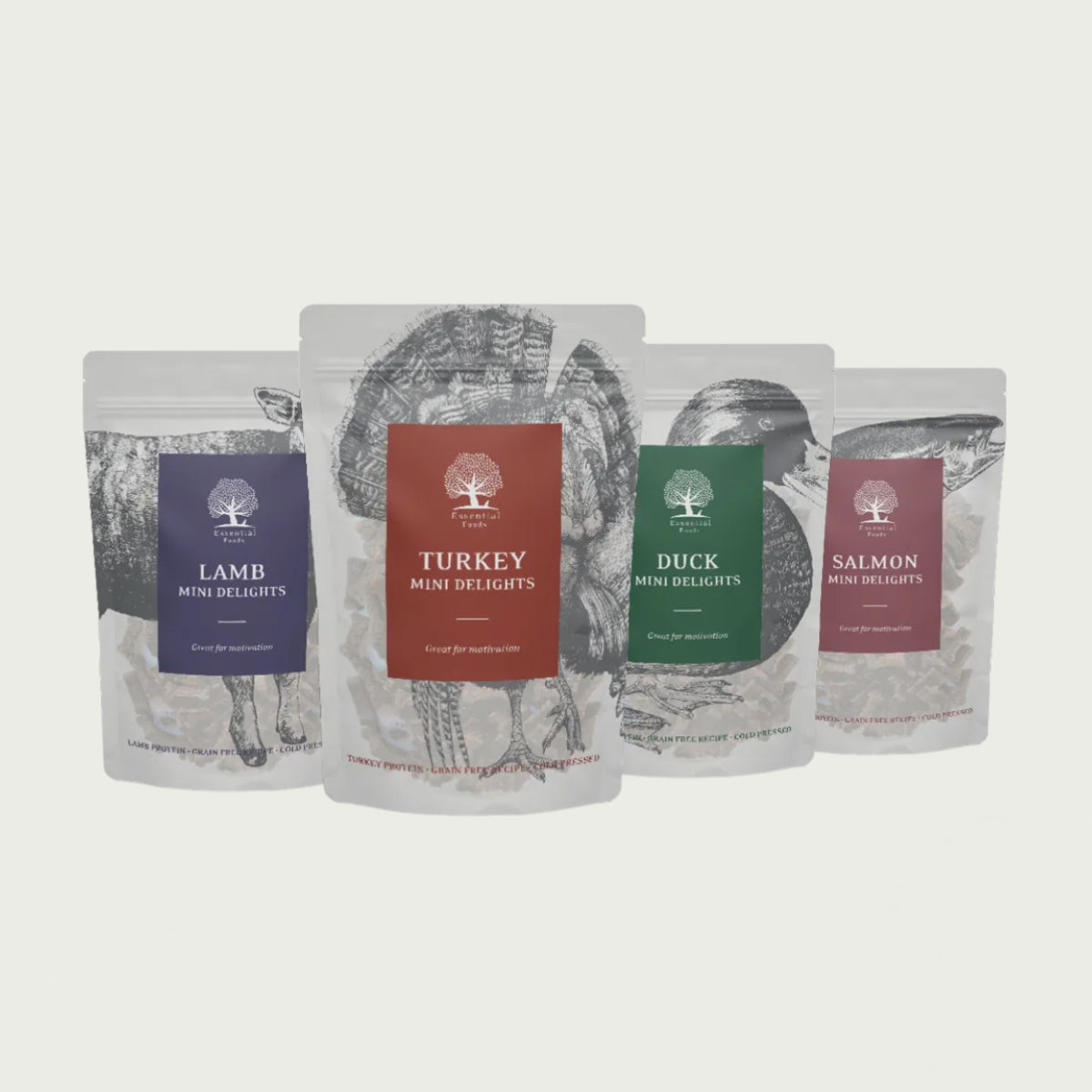 Essential mini Delight Kaczka | dla Psa | Bez zbóż, 100g