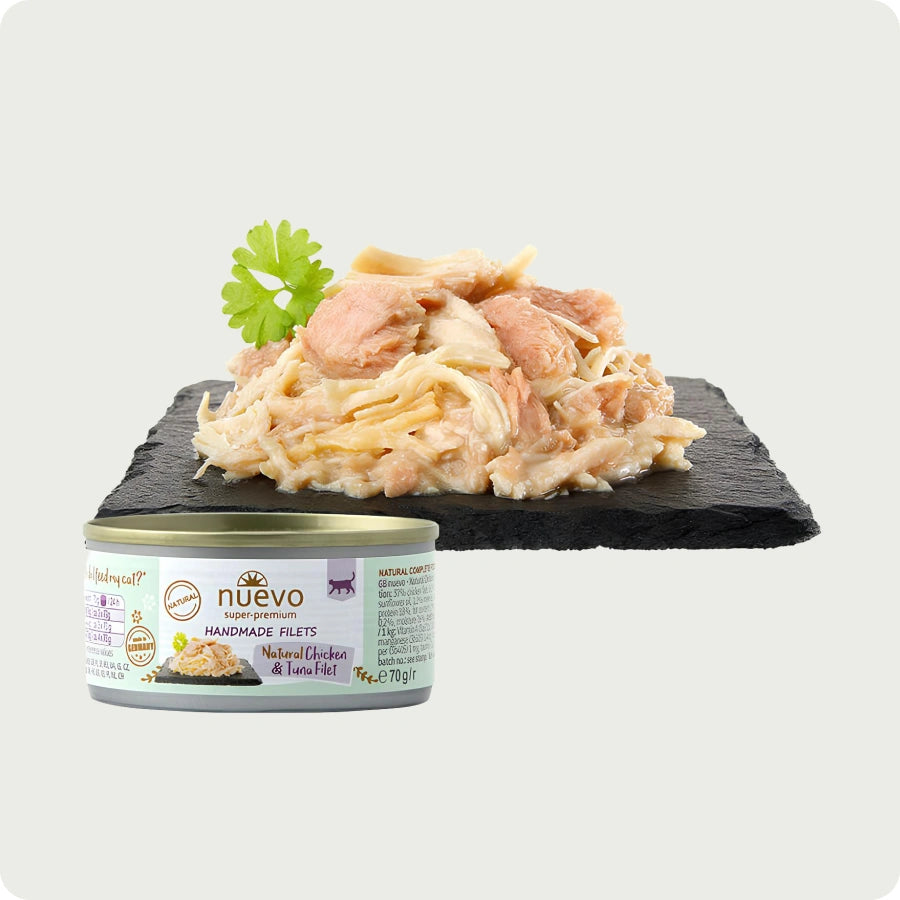 NUEVO KOT HANDMADE KURCZAK TUŃCZYK 70g
