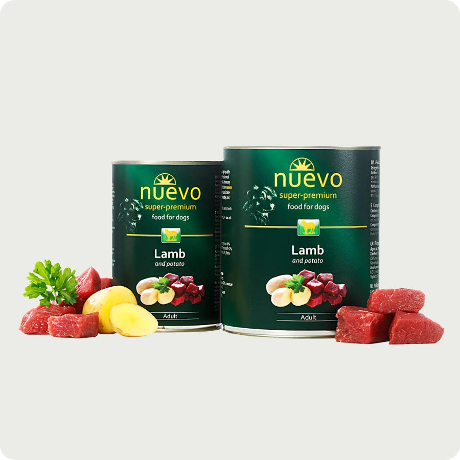 NUEVO PIES PUSZKA JAGNIĘCINA ZIEMNIAKI 400g