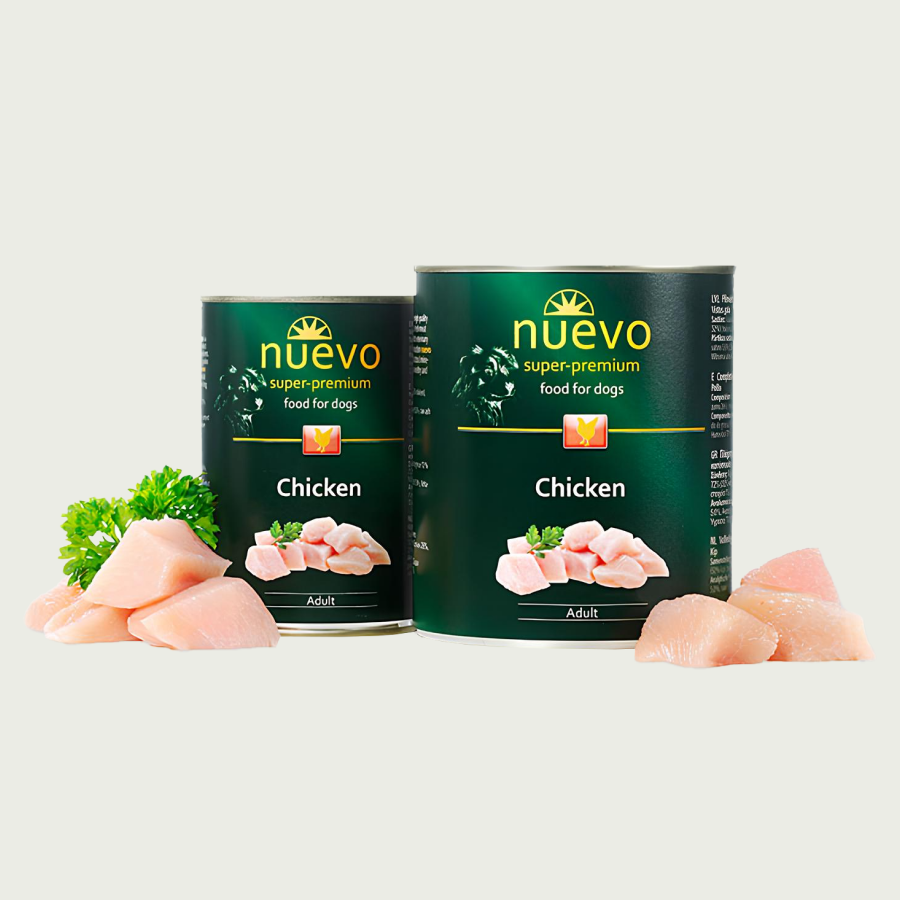 nuevo Pies puszka Kurczak | Dorosły | 800g