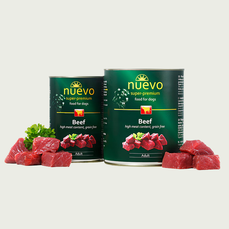 nuevo Pies puszka Wołowina | Dorosły | 400g