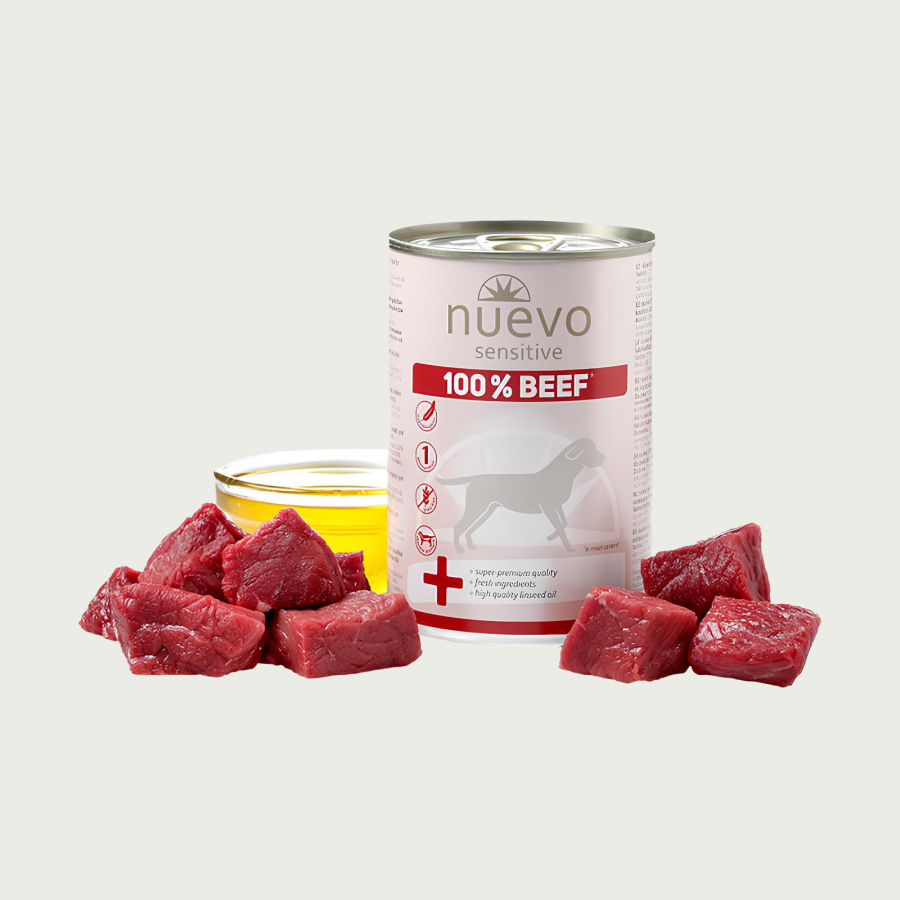 Nuevo Sensitive 100% Beef | kompletna karma da psów | 400g