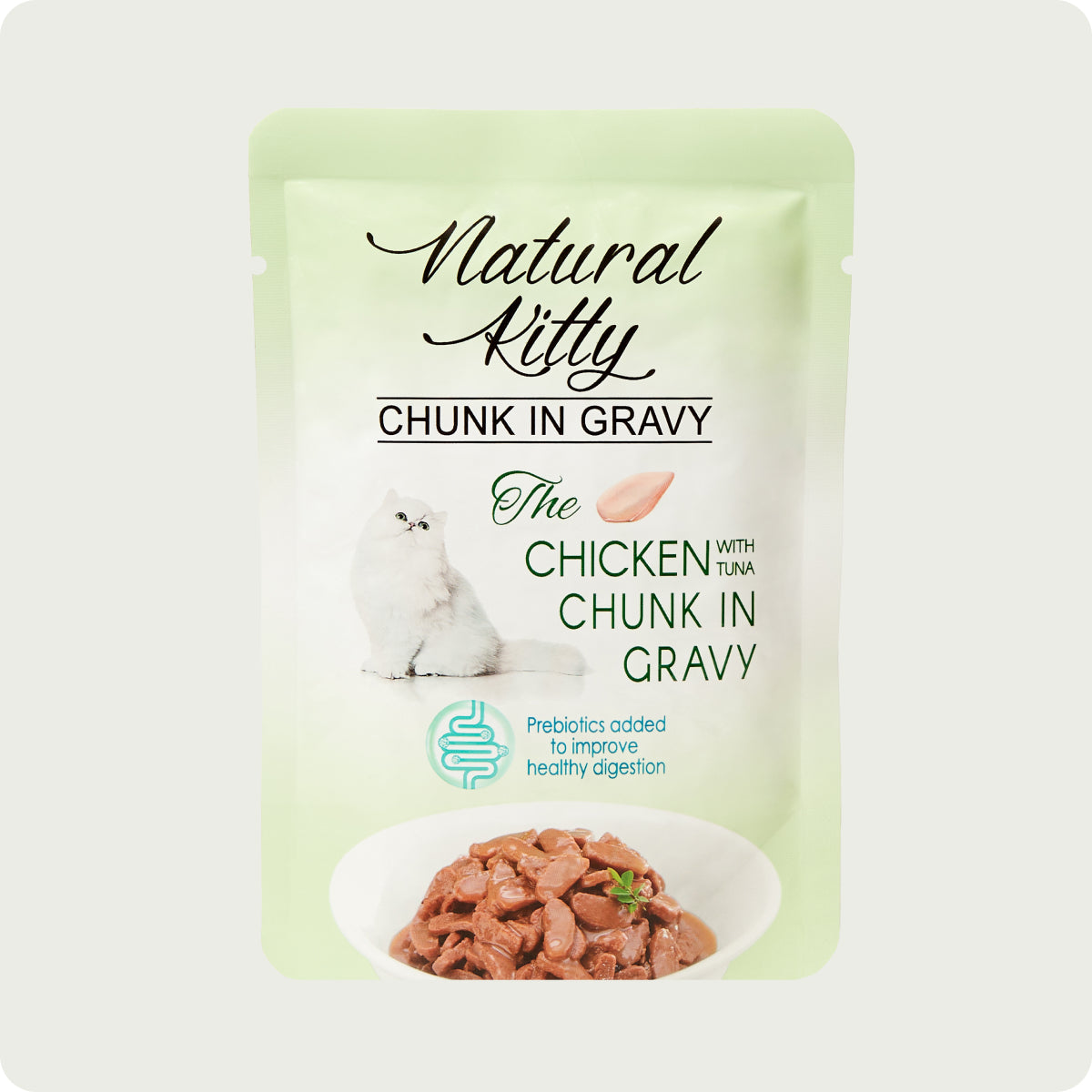Natural Kitty Kurczak z tuńczykiem w sosie