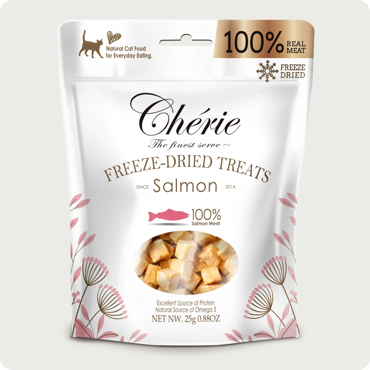 Chérie Liofilizowane Kawałki Łososia 100%