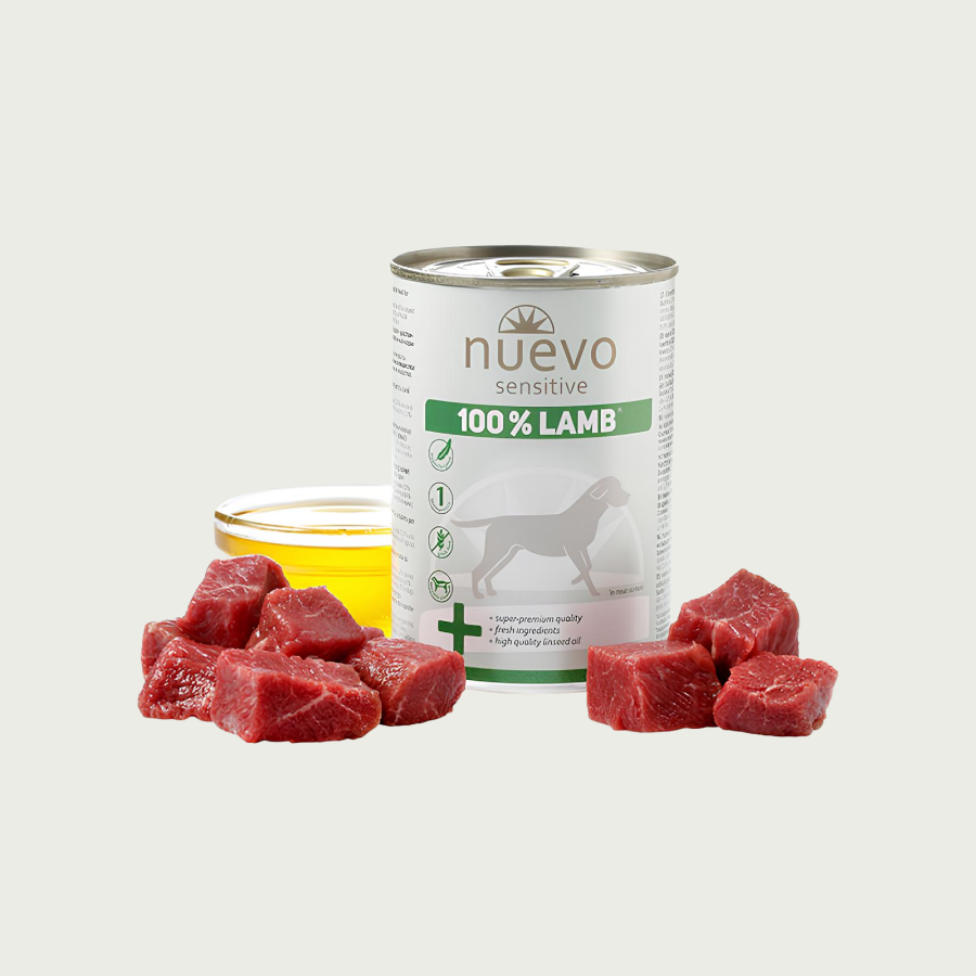 Nuevo Sensitive 100% Lamb | kompletna karma dia psów | 400g