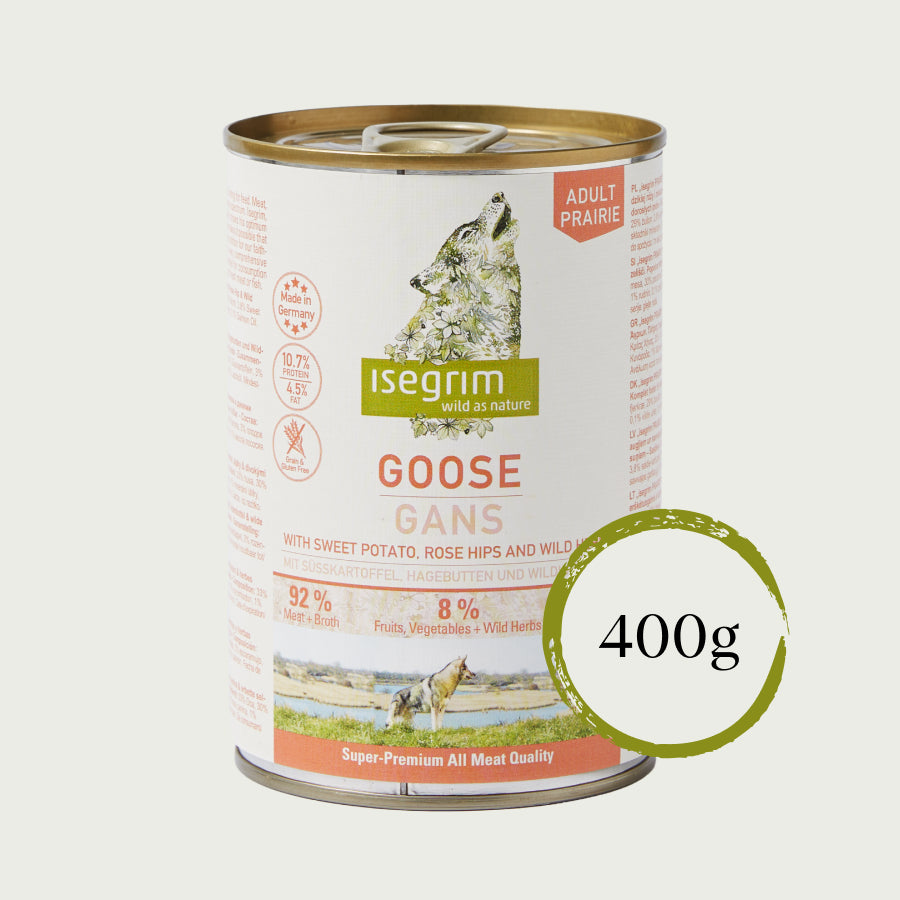 Isegrim Geś+ Bataty, Owoce Dzikiej rozy i Zioła | Adult 400g
