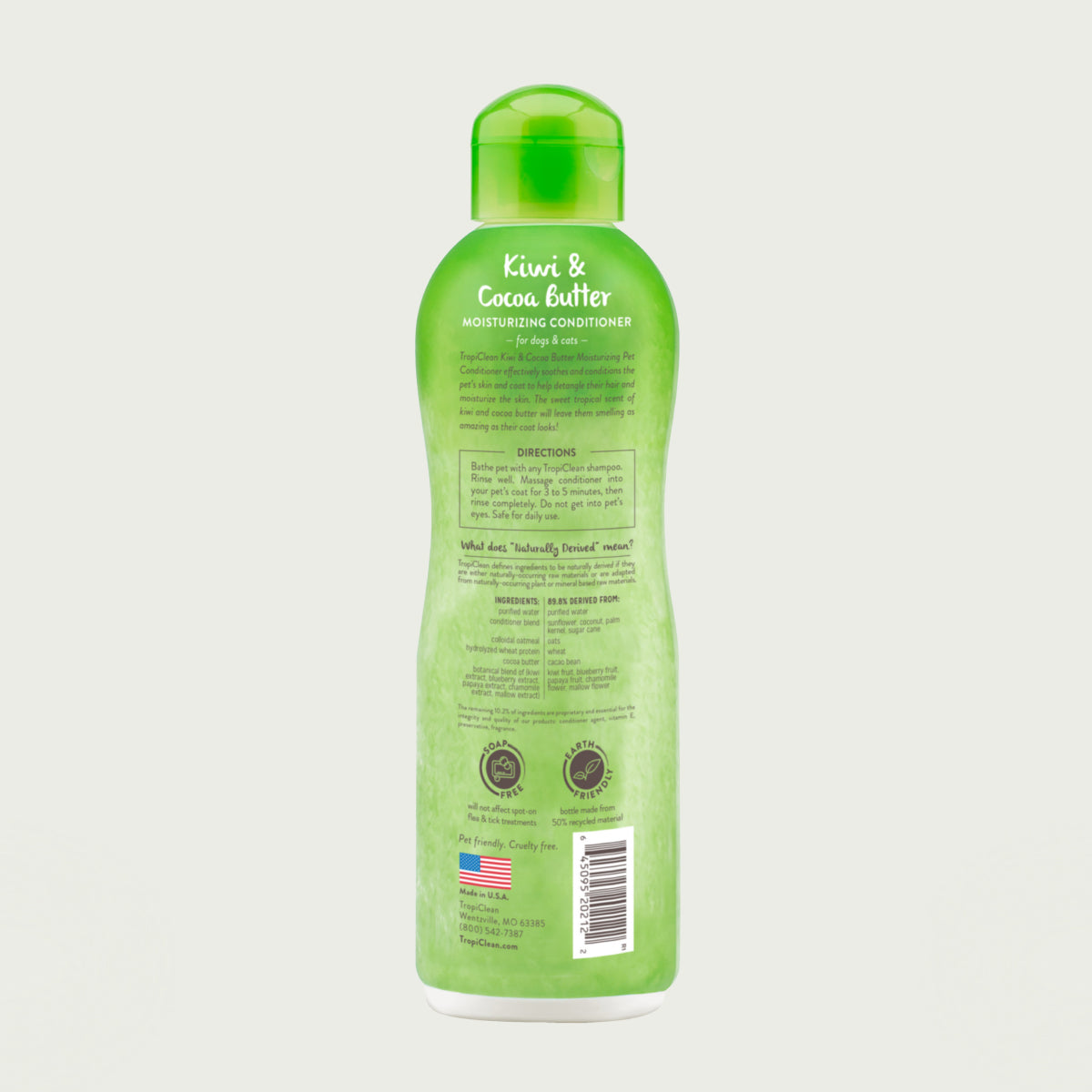 TROPICLEAN ODŻYWKA KIWI & COCOA 592ml