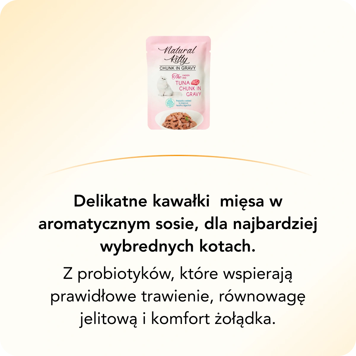 Natural Kitty Kawałki w sosie