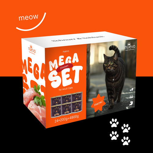 nuevo Mega Chicken Set + GRATIS z 2 kawałkami kurczaka i tuńczyka